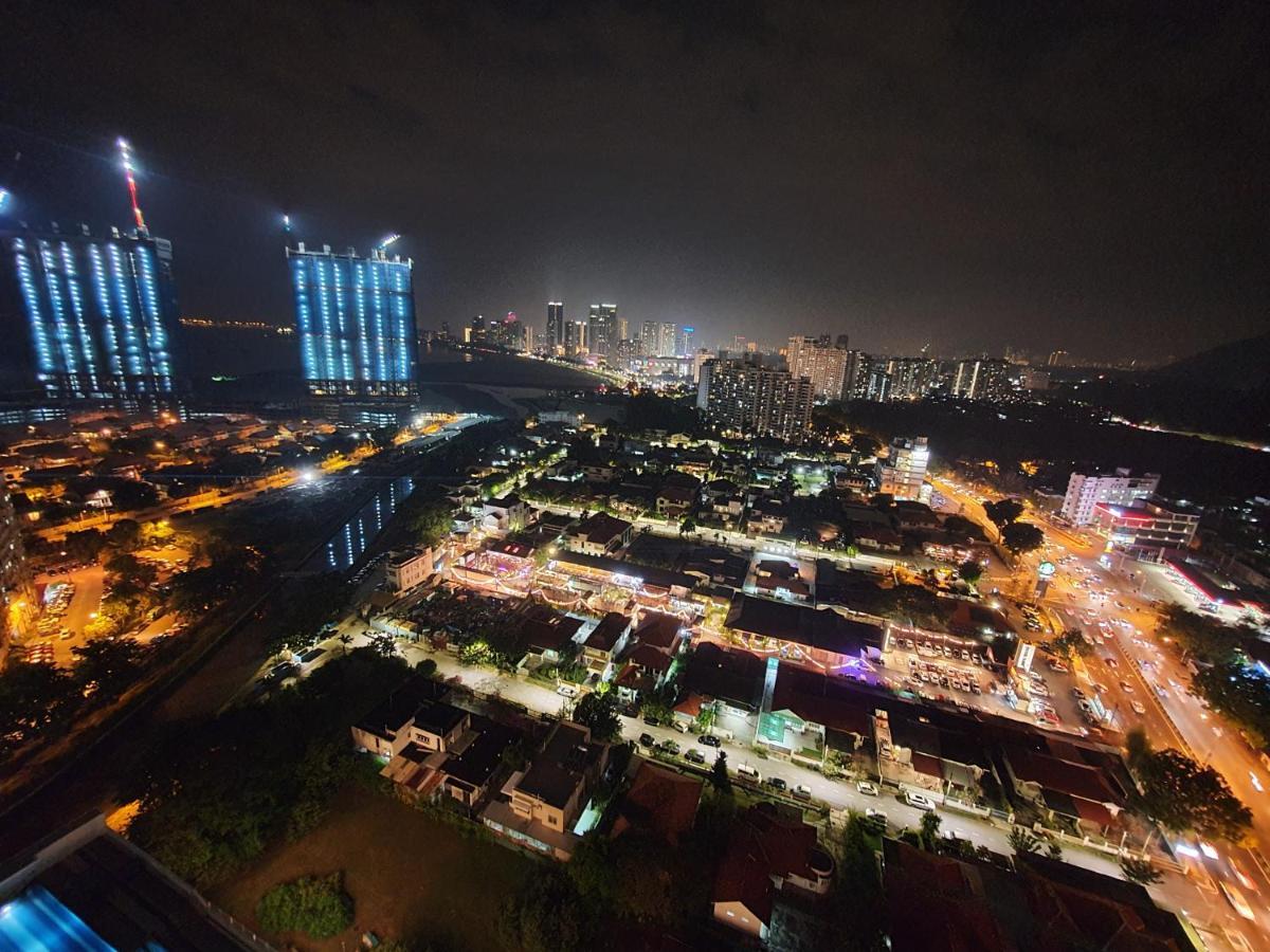 Landmark By Katana 3Br Romantic Luxury Seaview Homestay Gurney无敌海景三房套房 Tanjung Tokong Zewnętrze zdjęcie