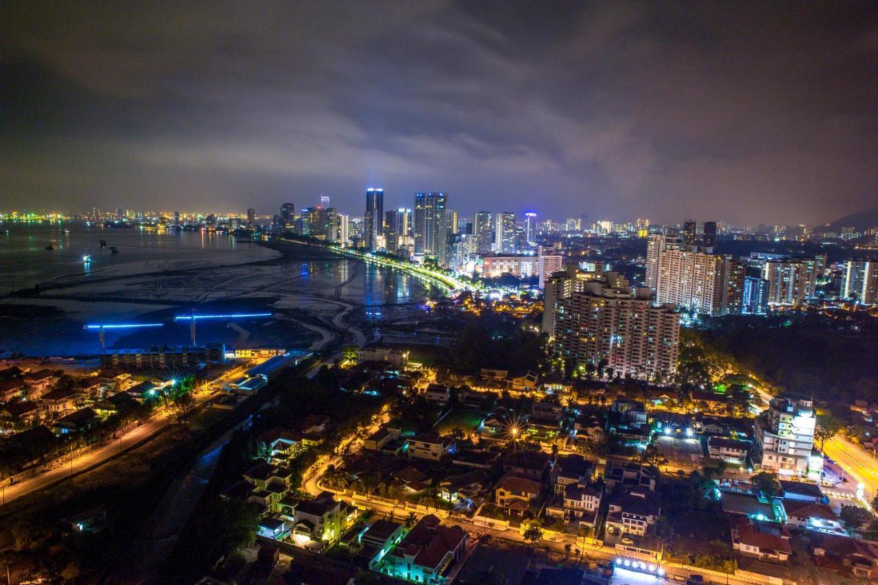 Landmark By Katana 3Br Romantic Luxury Seaview Homestay Gurney无敌海景三房套房 Tanjung Tokong Zewnętrze zdjęcie